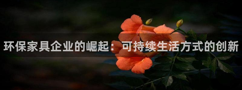 杏耀平台登录首页：环保家具企业的崛起：可持续生活方式的创新
