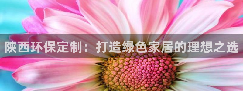 杏耀官网游戏：陕西环保定制：打造绿色家居的理想之选