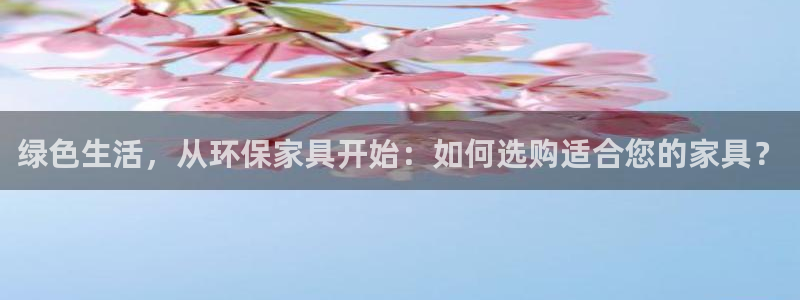 杏耀平台招商的流程：绿色生活，从环保家具开始：如何选购适合您